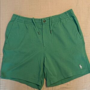Ralph Lauren Green Prepster Polo Shorts